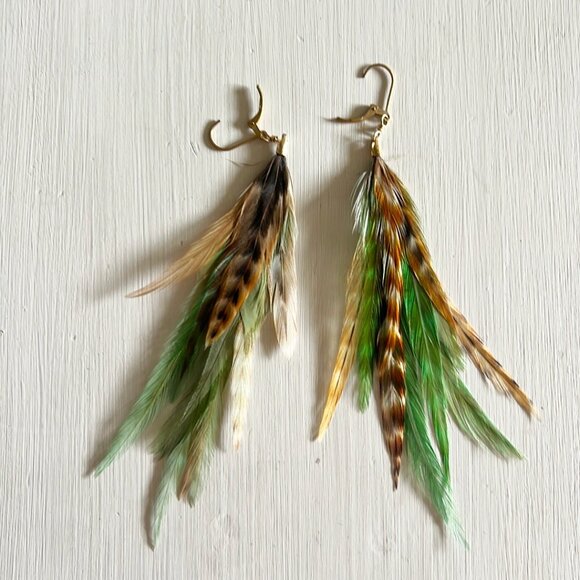 JEEYUN HA DESIGNS Feather Earrings - Picture 3 of 8